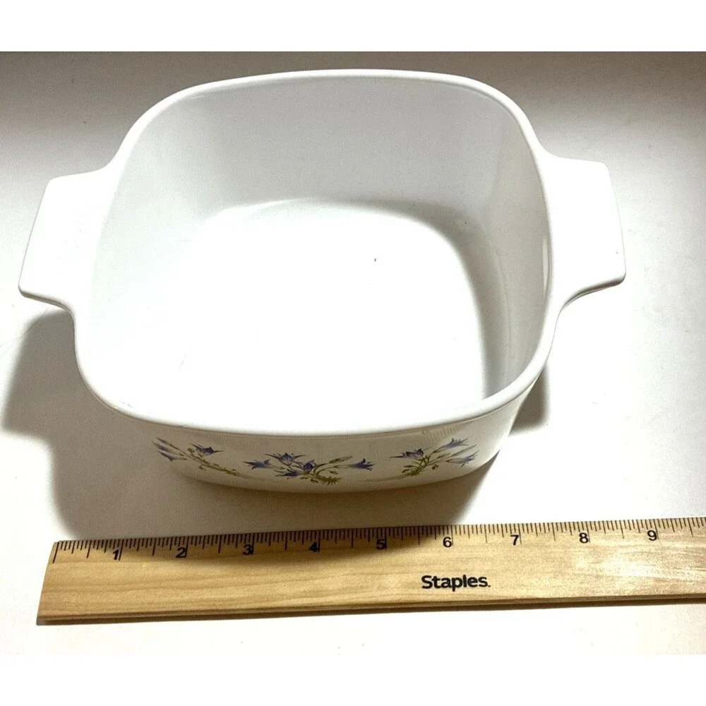 Vintage Corning Ware Blue Cornflower 1.5 QT Casserole Dish No Lid